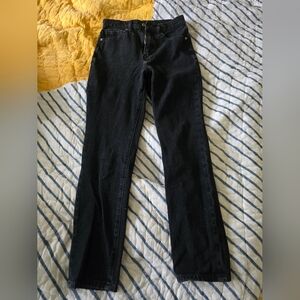 Banana Republic Gray High-Rise Slim Fit Jeans